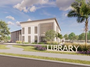 New Library Building Rendering