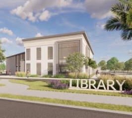 New Library Building Rendering