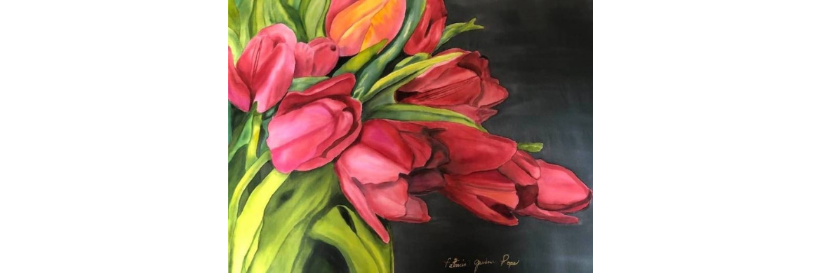 Painting of Tulips